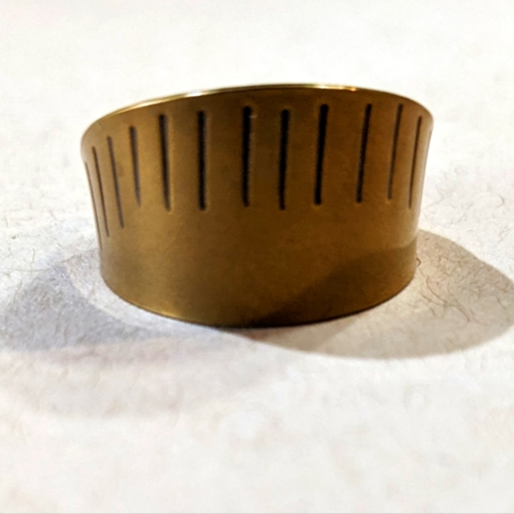 NEW Seaworthy Brass 'Libra' Ring